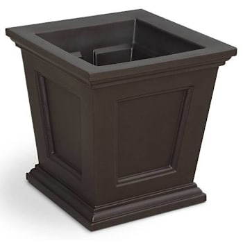 Image for Mayne Fairfield 16x16 Square Planter - Espresso from HD Supply