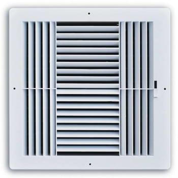 Truaire 10 In. X 10 In. 4-Way Plastic Wall/ceiling Register