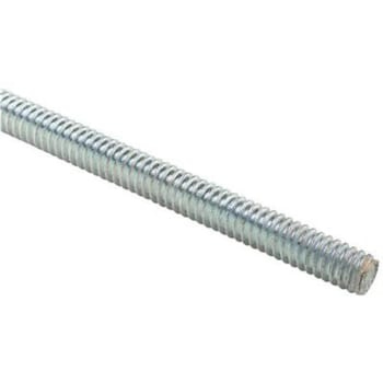 Thomas & Betts 3/8 In. X 10 Ft. Galanized Threaded Electrical Support Rod