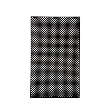 Image for Rubbermaid Commercial Large Decorative Metal Insert Panels (Black) from HD Supply