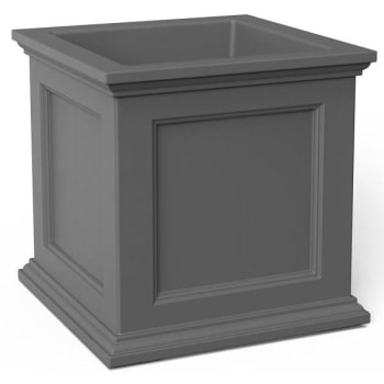 Image for Mayne Fairfield 20x20 Square Planter  - Graphite Grey from HD Supply