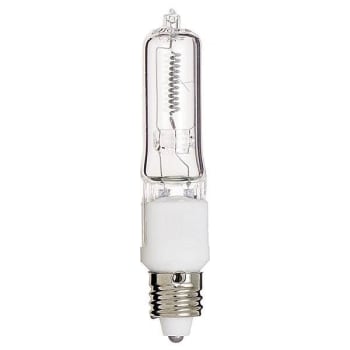 Image for Satco 75 Watt Halogen T4 Clear 1250l Mini Candelabra 120 Volt Package Of 12 from HD Supply