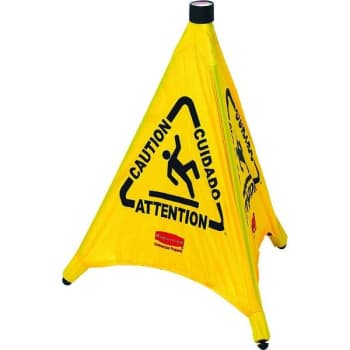 Rubbermaid Commercial 20 In. Multi-Lingual "caution" Safety Cones