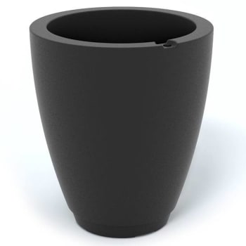 Image for Mayne Caprio 18" Tall Planter - Black from HD Supply