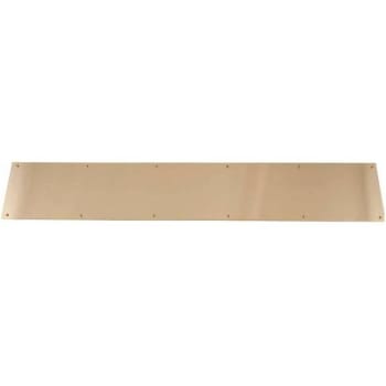 Image for Don-Jo 10 In. X 34 In. Aluminum Door Kick Plate (Gold Anodized) from HD Supply