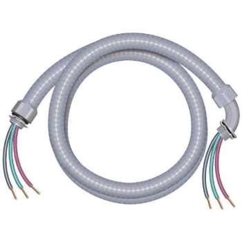 Image for Southwire 4 Ft. 8/2 Ultra-Whip Liquid-Tight Flexible PVC Conduit Cable Whip from HD Supply