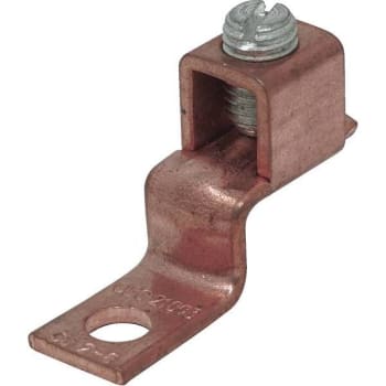 Image for Southwire #8 STR - #2 STR Offset Tongue Lug w/ Single 1/4 in. Hole Mount from HD Supply