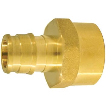 Image for Apollo 1/2 In. Brass PEX-A Barb X 1/2 In. FNPT Female Adapter from HD Supply