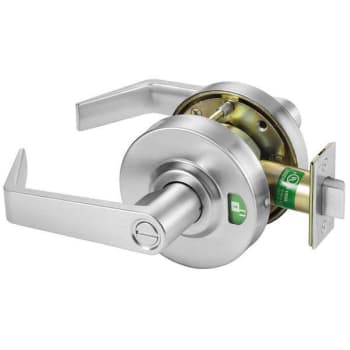 Image for Assa Abloy Cylindrical Lock With Indicator Status, Satin Chrome from HD Supply