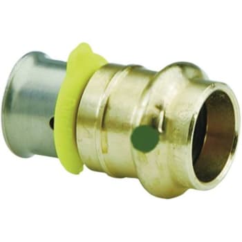 Image for Viega Pureflow 1/2" Press Zero-Lead Bronze Transition Coupling, Package Of 10 from HD Supply