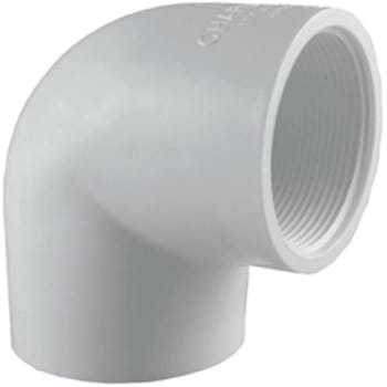 Image for Mueller Streamline 3/4 In. X 1/2 In. PVC 90-Degree Slip X Fpt Elbow from HD Supply