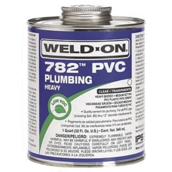 Image for IPS 1/2 Pt. Weld-On 782 Heavy-Bodied PVC Cement (Clear) from HD Supply
