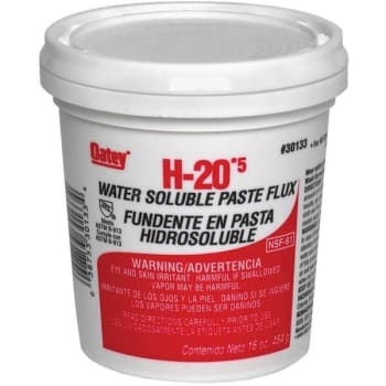 Oatey H-20 16 Oz. Lead-Free Water Soluble Solder Flex Paste