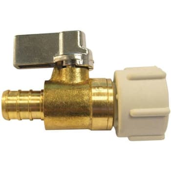 Image for Apollo 1/2 In. PEX-B Barb X 1/2 In. Female Pipe Thread Brass Swivel Ball Valve from HD Supply