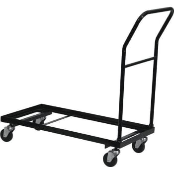 Image for Carnegy Avenue Steel 5-Wheeled Folding Chair Dolly In Black from HD Supply