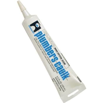 Image for Hercules 5.5 Oz. Clear Plumber's Caulk from HD Supply