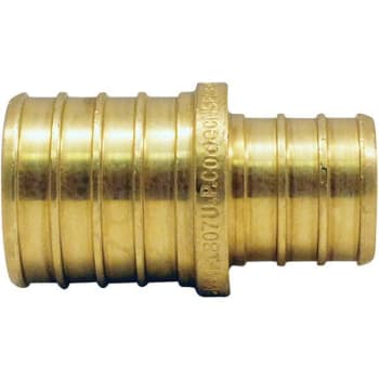 Image for Apollo 1" X 3/4", Brass, PEX-B Barb Reducing Coupling from HD Supply