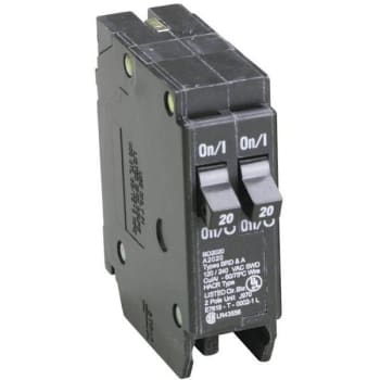 Image for Eaton Bd 2-20 Amp Single Pole Tandem Ctl Circuit Breaker from HD Supply