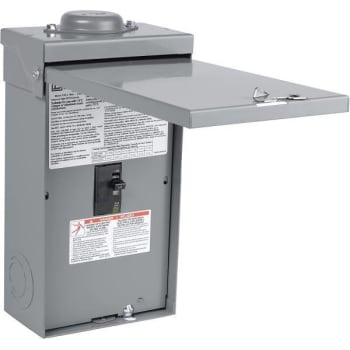 Image for Square D Qo 2-Pole 100a Outdoor Circuit Breaker Enclosure W/ Qo2100 Breaker from HD Supply