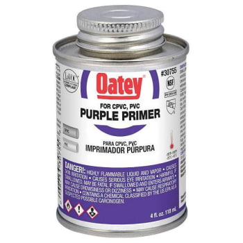 Image for Oatey 4 Oz. PVC Primer (Purple) from HD Supply