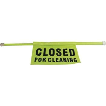 Image for Impact Products Adjustable Length "Closed For Cleaning" Safety Sign from HD Supply