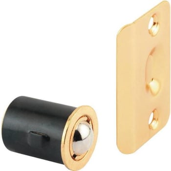 Image for 3/4 In. X 1-3/16 In. Drive Ball Catch (Plated Brass) (10-Pack) from HD Supply