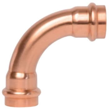 Image for Parker Mzk-90e8-Lr-Hnbr 1/2" Copper Long Radius 90 Degree Elbow Fitting For Refrigerant from HD Supply