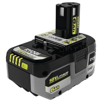 Image for Ryobi One+ 18v 6.0ah Lithium-Ion High Performance Battery from HD Supply