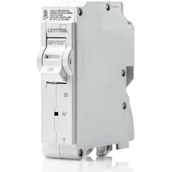 Image for Leviton 20 Amp 120 V Afci 1-Pole Thermal Magnetic Branch Circuit Breaker from HD Supply