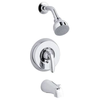 Image for Kohler Coralais Tub/Shower Faucet 1-Handle 1-Spray Slipfit Spout Lever In Polished Chrome from HD Supply