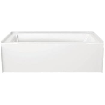 Image for Delta Classic 500 60 In. Left-Drain Rectangular Alcove Bathtub (High Gloss White) from HD Supply