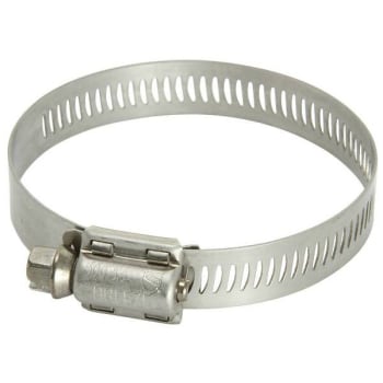 Image for Breeze Clamp 9/16 in. to 1-1/16 in. Marine Grade Hose Clamp, Stainless Steel (10-Pack) from HD Supply
