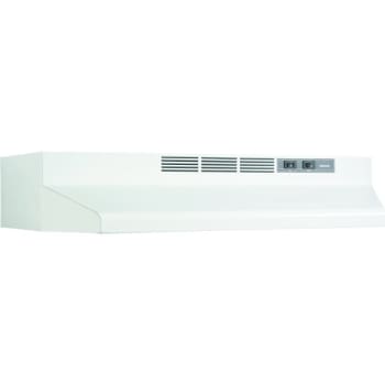 Image for Broan® 24" White Range Hood Non-Vented Range Hood w/EZ1 Installation Brackets from HD Supply