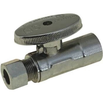 Image for Premier Compression Straight Stop 1/2 In. Sweat X 3/8 In. OD Lead Free from HD Supply