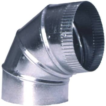 Image for Master Flow 4 In. 90-Degree Turned Aluminum Adjustable Elbow from HD Supply