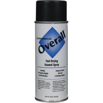 Image for Rust-Oleum 10 Oz. Flat Overall Spray Paint (Black) from HD Supply