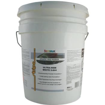 Image for Seymour 5 gal. Stripe Bulk Athletic Field Marking Paint (White) from HD Supply