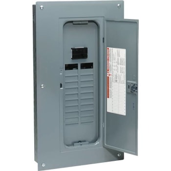 Image for Square D Homeline 100a 20-Space 40-Circuit Load Center W/ Main Breaker And Cover from HD Supply