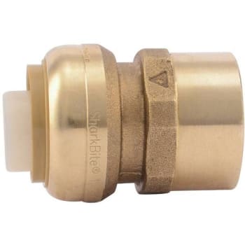Image for Sharkbite 1 In. Brass Female Npt Push-To-Connect Straight Connector from HD Supply