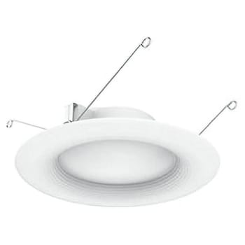 EcoSmart 5 In. And 6 In. 2700k Color Temperature Integrated LED Recessed Retrofit Trim