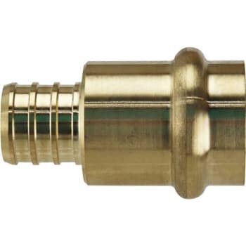 Image for Apollo 3/4 In. Brass PEX-B Barb X 3/4 In. Press Adapter from HD Supply