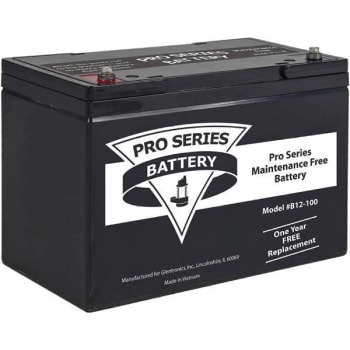 Image for Pro Series Pumps 100 Amp-Hour Maintenance-Free Standby Sump Pump Battery from HD Supply