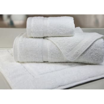Hilton Garden Inn Hand Towel, Blended, Dobby, 16x30" 4 Lb/Dz, White, Case Of 120
