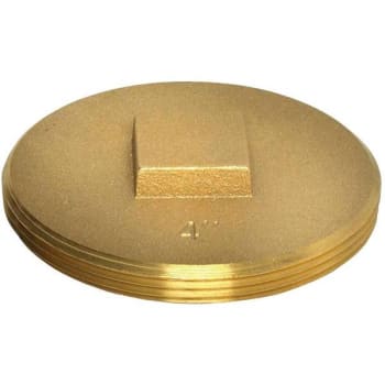 Image for Oatey 3-1/2 In. 185 Brass Cleanout Plug from HD Supply