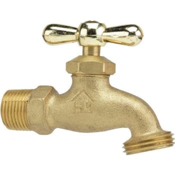 Image for Everbilt 3/4 In. Mip X 3/4 In. Mht Brass Hose Bibb Valve from HD Supply