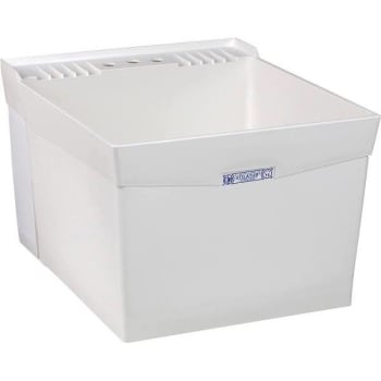 Image for Mustee Utilatub 20 In. X 24 In. White Structural Thermoplastic Wall-Mount Utility Tub from HD Supply