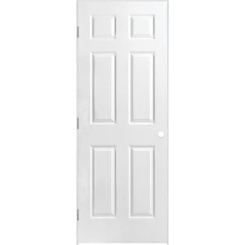 Image for Masonite 36 In.x 80 In. X 4-9/16 In. Primed 6-Panel Solid Core Single Prehung Interior Door Right Hand from HD Supply