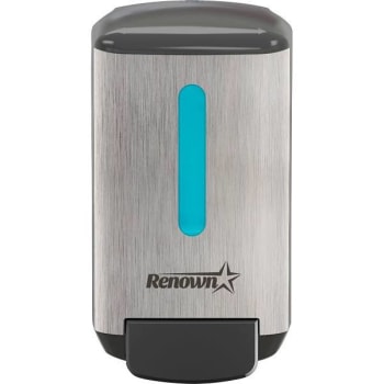 Image for Renown Rb4 Manual Foam Handwash Dispenser (Brushed Metallic/black) from HD Supply