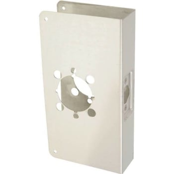 Image for Don-Jo Wraparound Door Reinforcer (For Lever Locks) (Stainless Steel) from HD Supply