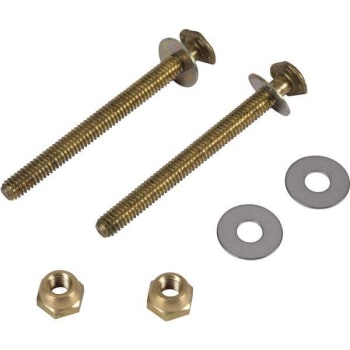 Image for Hercules Johni-Bolts 5/16 In. X 3-1/2 In. Extra-Long Brass Toilet Bolts from HD Supply